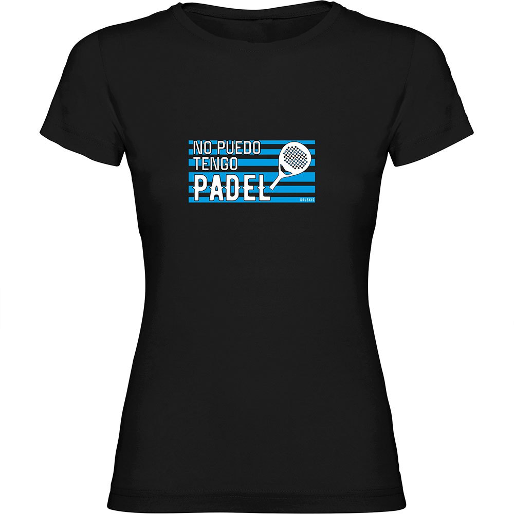 Kruskis No Puedo Tengo Padel Short Sleeve T-shirt Schwarz S Frau Kruskis No Puedo Tengo Padel Short Sleeve T-shirt Schwarz S Frau von Kruskis