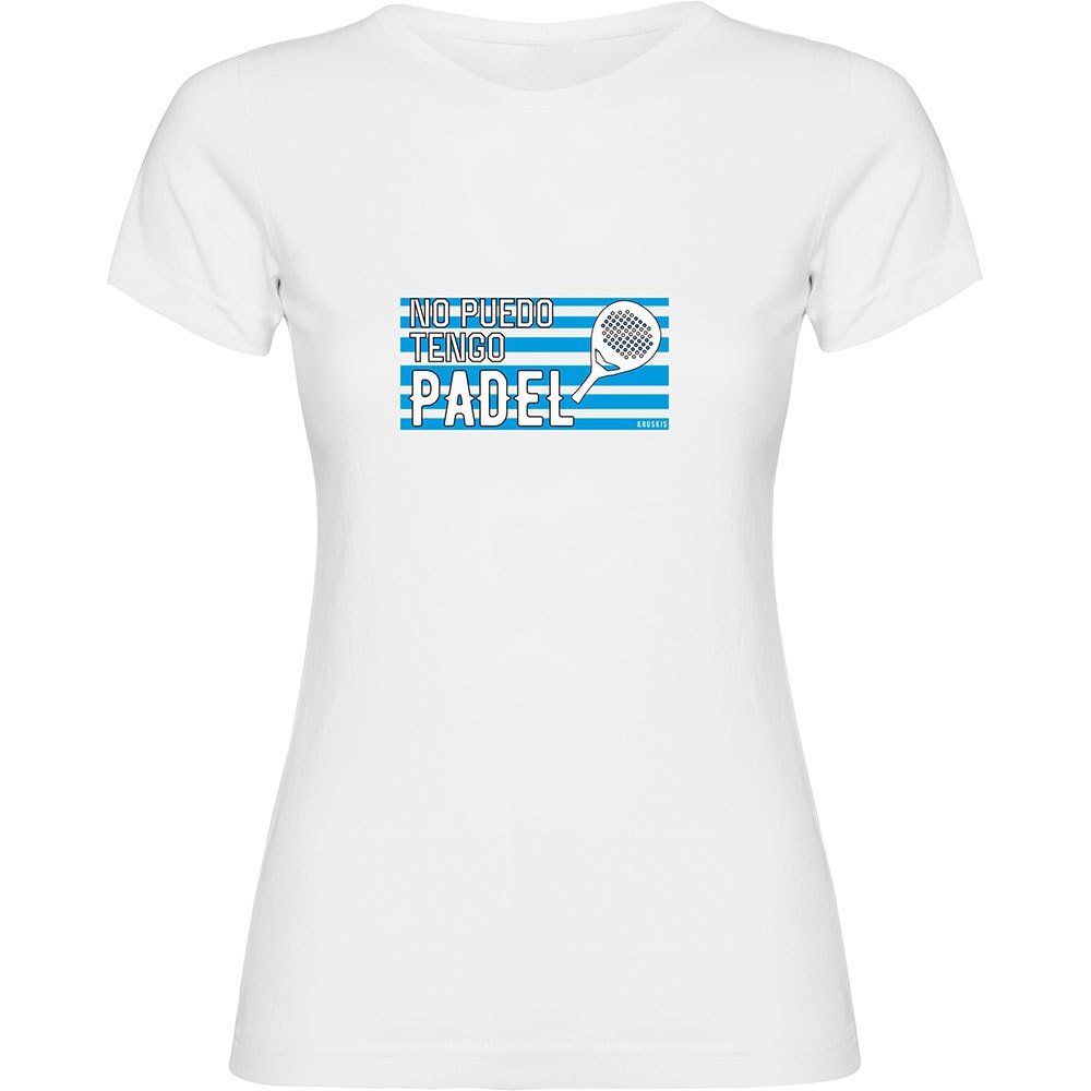 Kruskis No Puedo Tengo Padel Short Sleeve T-shirt Weiß S Frau Kruskis No Puedo Tengo Padel Short Sleeve T-shirt Weiß S Frau von Kruskis