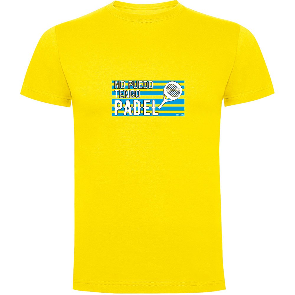 Kruskis No Puedo Tengo Padel Short Sleeve T-shirt Gelb S Mann Kruskis No Puedo Tengo Padel Short Sleeve T-shirt Gelb S Mann von Kruskis