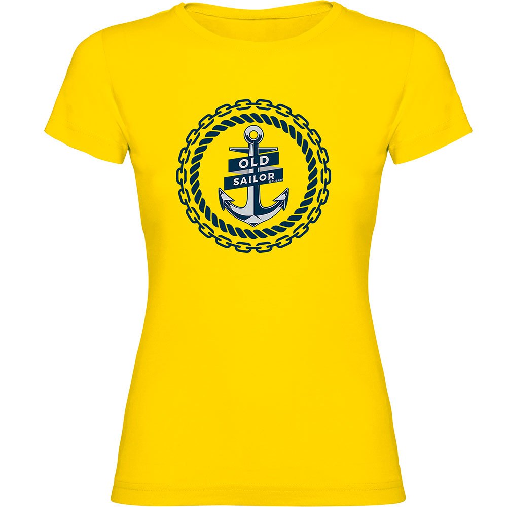 Kruskis Old Sailor Short Sleeve T-shirt Gelb S Frau Kruskis Old Sailor Short Sleeve T-shirt Gelb S Frau von Kruskis