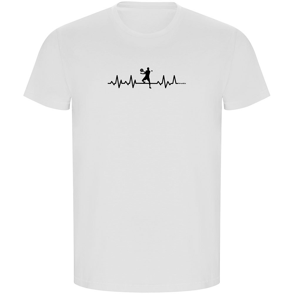 Kruskis Padel Heartbeat Eco Short Sleeve T-shirt Weiß 2XL Mann Kruskis Padel Heartbeat Eco Short Sleeve T-shirt Weiß 2XL Mann von Kruskis