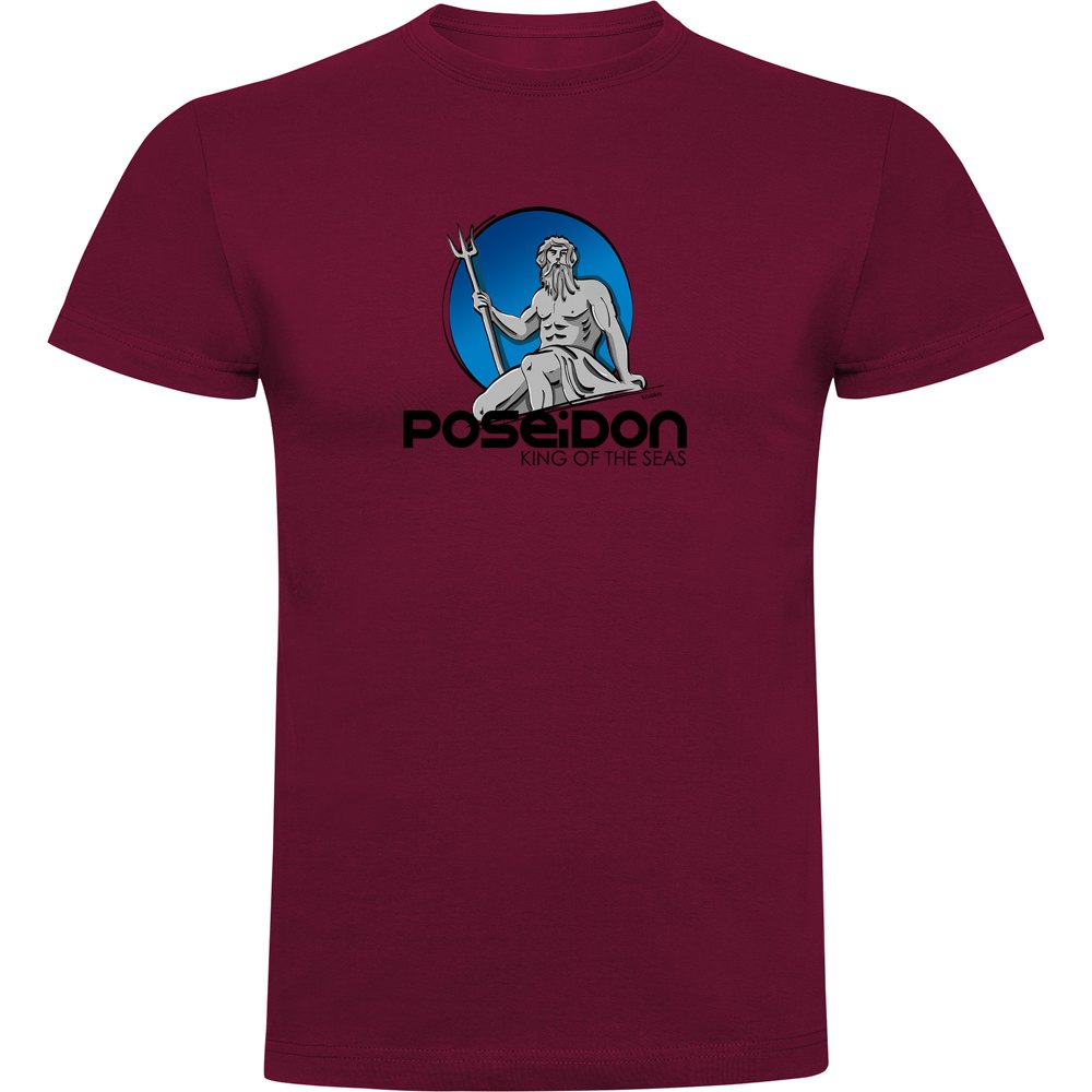 Kruskis Poseidon Short Sleeve T-shirt Lila 2XL Mann von Kruskis