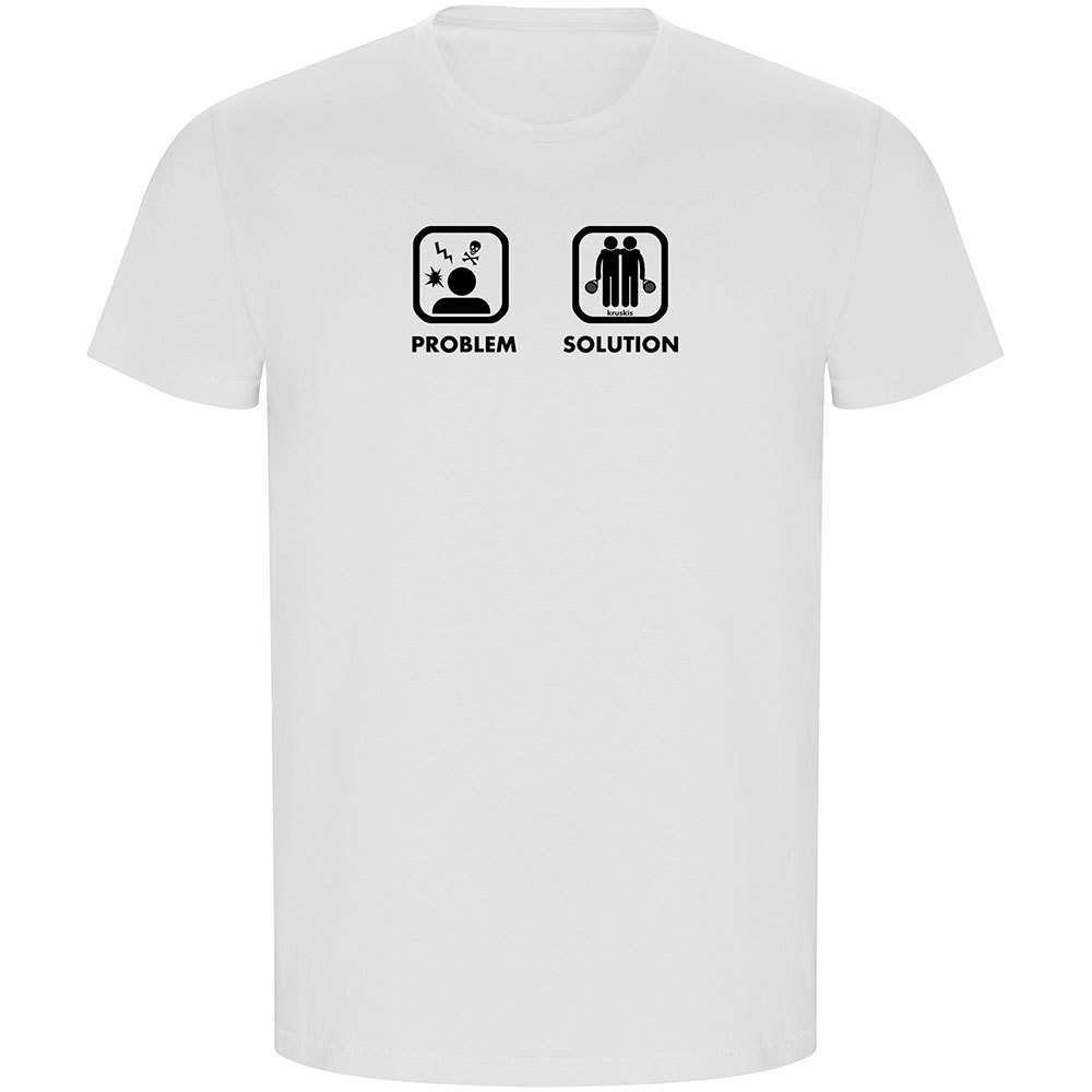 Kruskis Problem Solution Padel Eco Short Sleeve T-shirt Weiß S Mann Kruskis Problem Solution Padel Eco Short Sleeve T-shirt Weiß S Mann von Kruskis