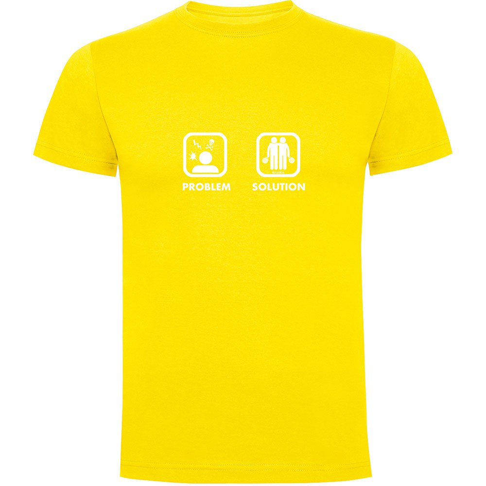 Kruskis Problem Solution Padel Short Sleeve T-shirt Gelb 2XL Mann Kruskis Problem Solution Padel Short Sleeve T-shirt Gelb 2XL Mann von Kruskis