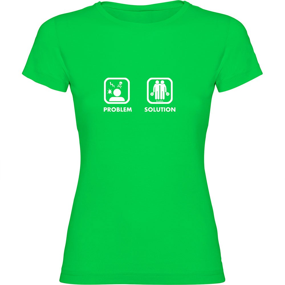 Kruskis Problem Solution Padel Short Sleeve T-shirt Grün S Frau Kruskis Problem Solution Padel Short Sleeve T-shirt Grün S Frau von Kruskis