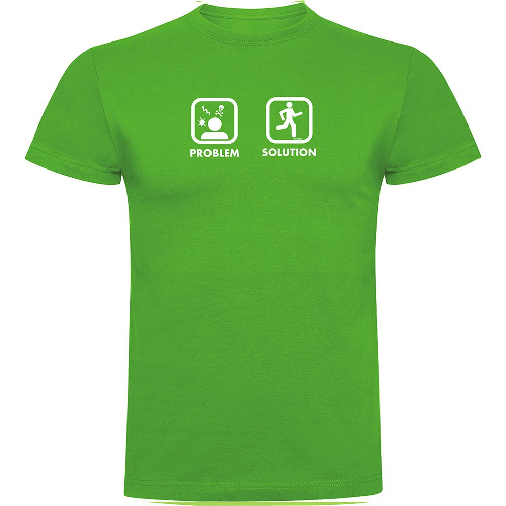 Kruskis Problem Solution Run Short Sleeve T-shirt Grün S Mann Kruskis Problem Solution Run Short Sleeve T-shirt Grün S Mann von Kruskis