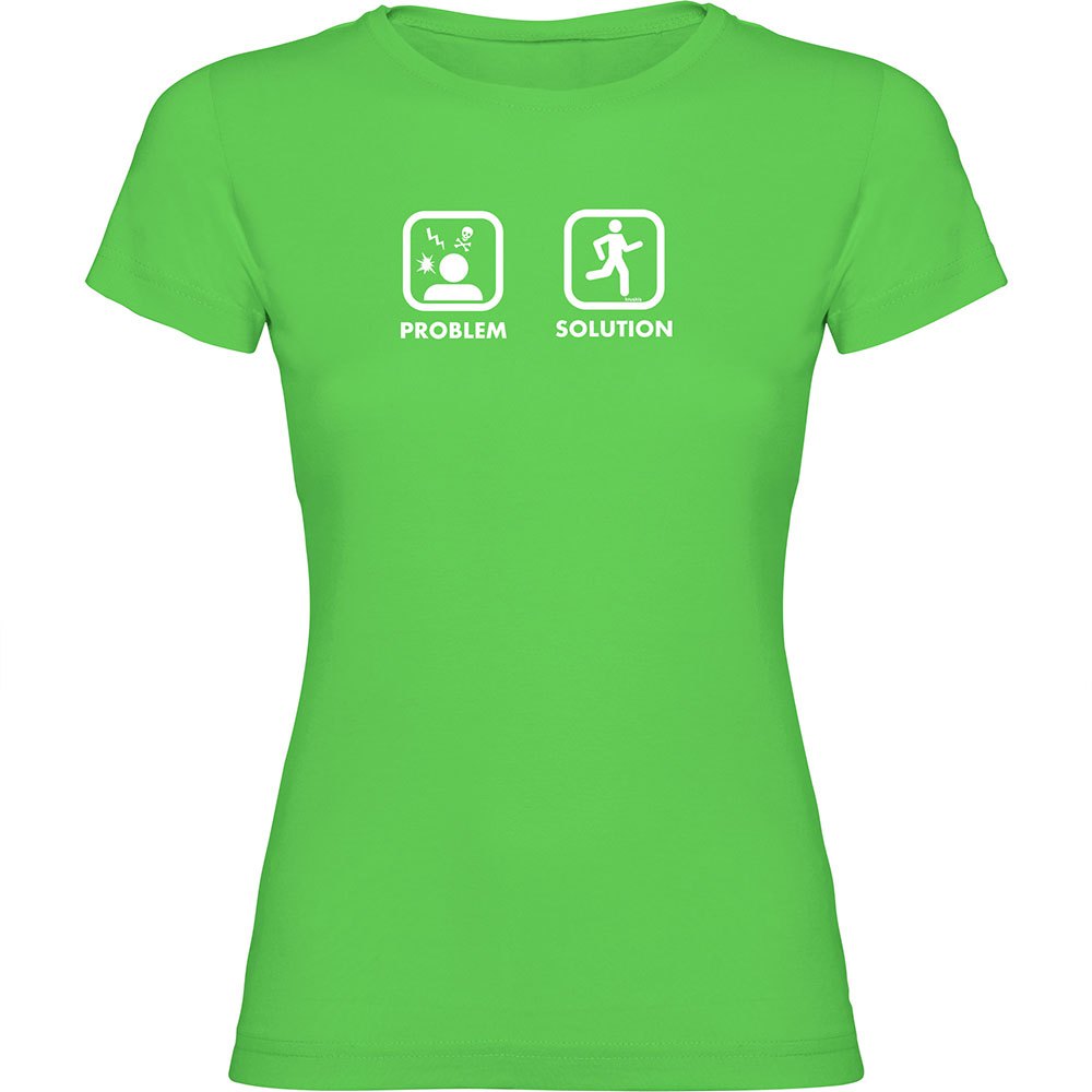Kruskis Problem Solution Run Short Sleeve T-shirt Grün S Frau Kruskis Problem Solution Run Short Sleeve T-shirt Grün S Frau von Kruskis