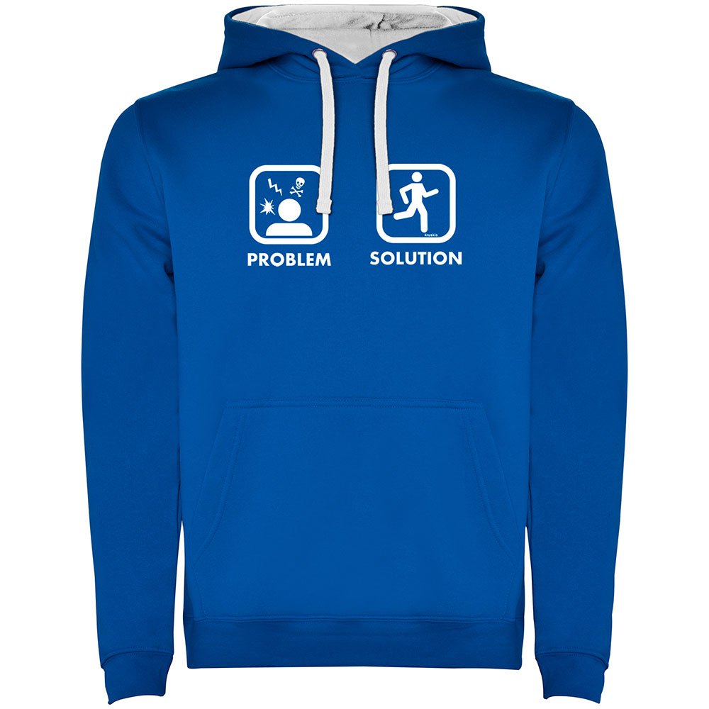 Kruskis Problem Solution Run Two-colour Hoodie Blau L Mann Kruskis Problem Solution Run Two-colour Hoodie Blau L Mann von Kruskis
