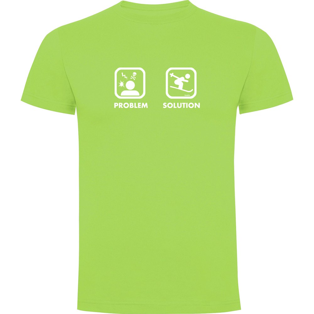 Kruskis Problem Solution Ski Short Sleeve T-shirt Grün XL Mann Kruskis Problem Solution Ski Short Sleeve T-shirt Grün XL Mann von Kruskis