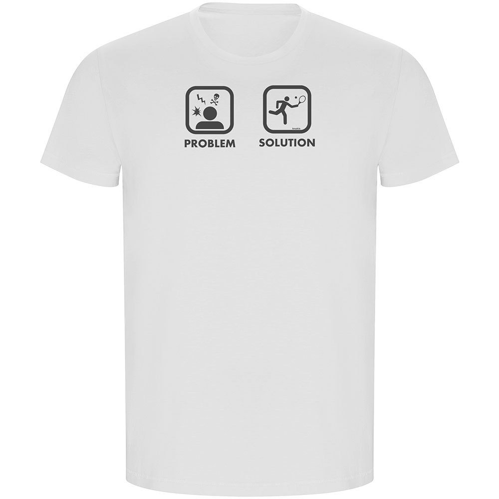 Kruskis Problem Solution Smash Eco Short Sleeve T-shirt Weiß S Mann Kruskis Problem Solution Smash Eco Short Sleeve T-shirt Weiß S Mann von Kruskis