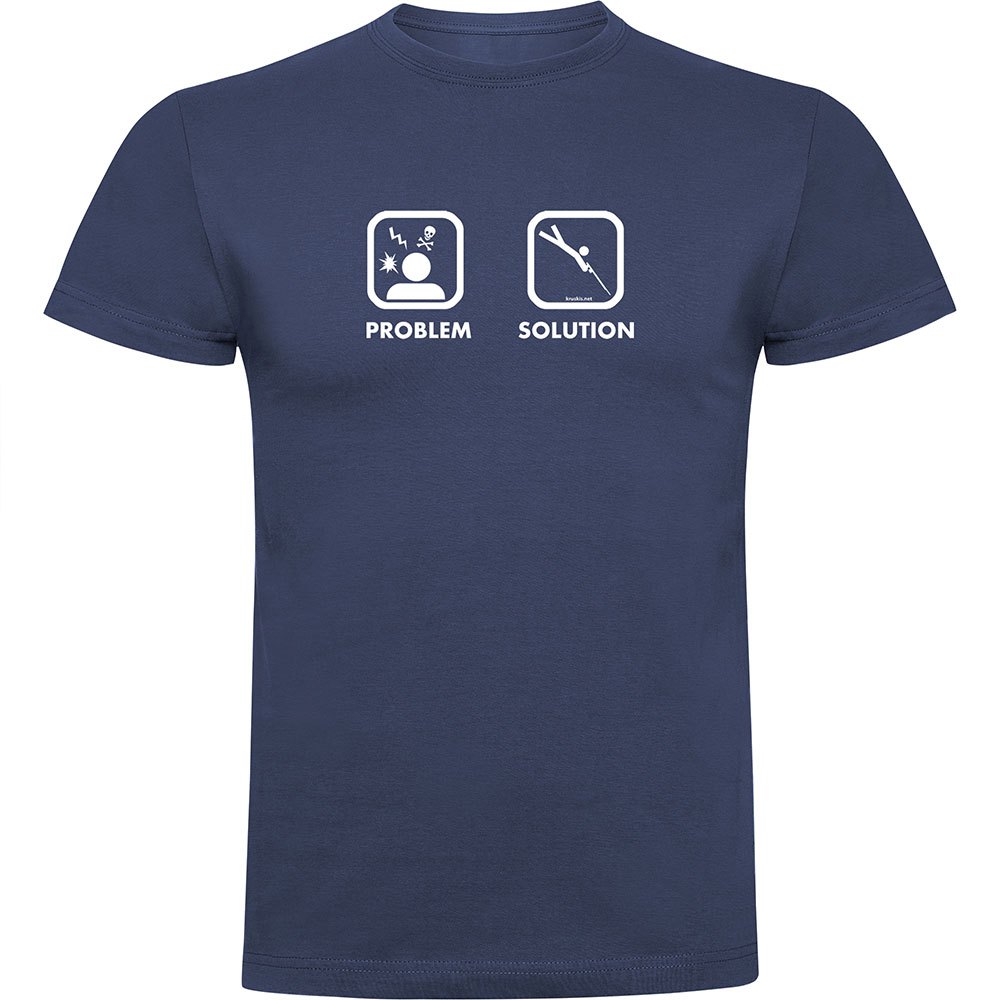 Kruskis Problem Solution Spearfishing Kurzarm-t-shirt Kruskis Problem Solution Spearfishing Kurzarm-t-shirt von Kruskis