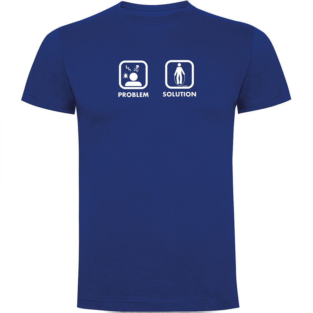 Kruskis Problem Solution Train Short Sleeve T-shirt Blau 3XL Mann Kruskis Problem Solution Train Short Sleeve T-shirt Blau 3XL Mann von Kruskis