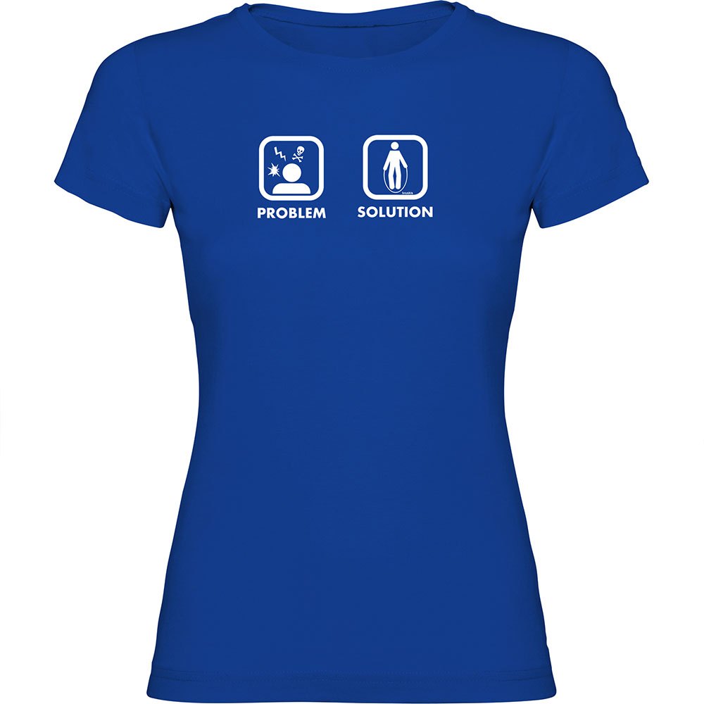 Kruskis Problem Solution Train Short Sleeve T-shirt Blau XL Frau Kruskis Problem Solution Train Short Sleeve T-shirt Blau XL Frau von Kruskis