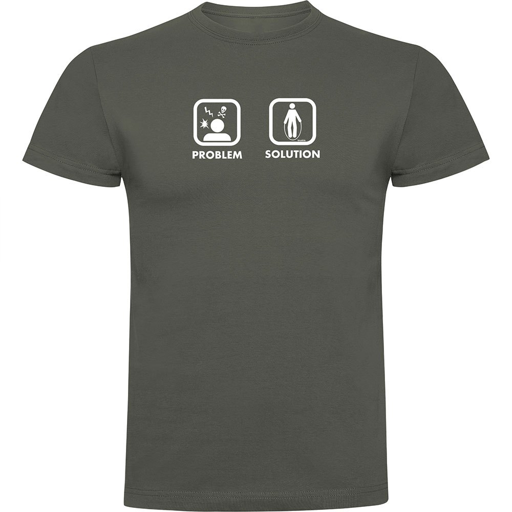 Kruskis Problem Solution Train Short Sleeve T-shirt Grün XL Mann Kruskis Problem Solution Train Short Sleeve T-shirt Grün XL Mann von Kruskis