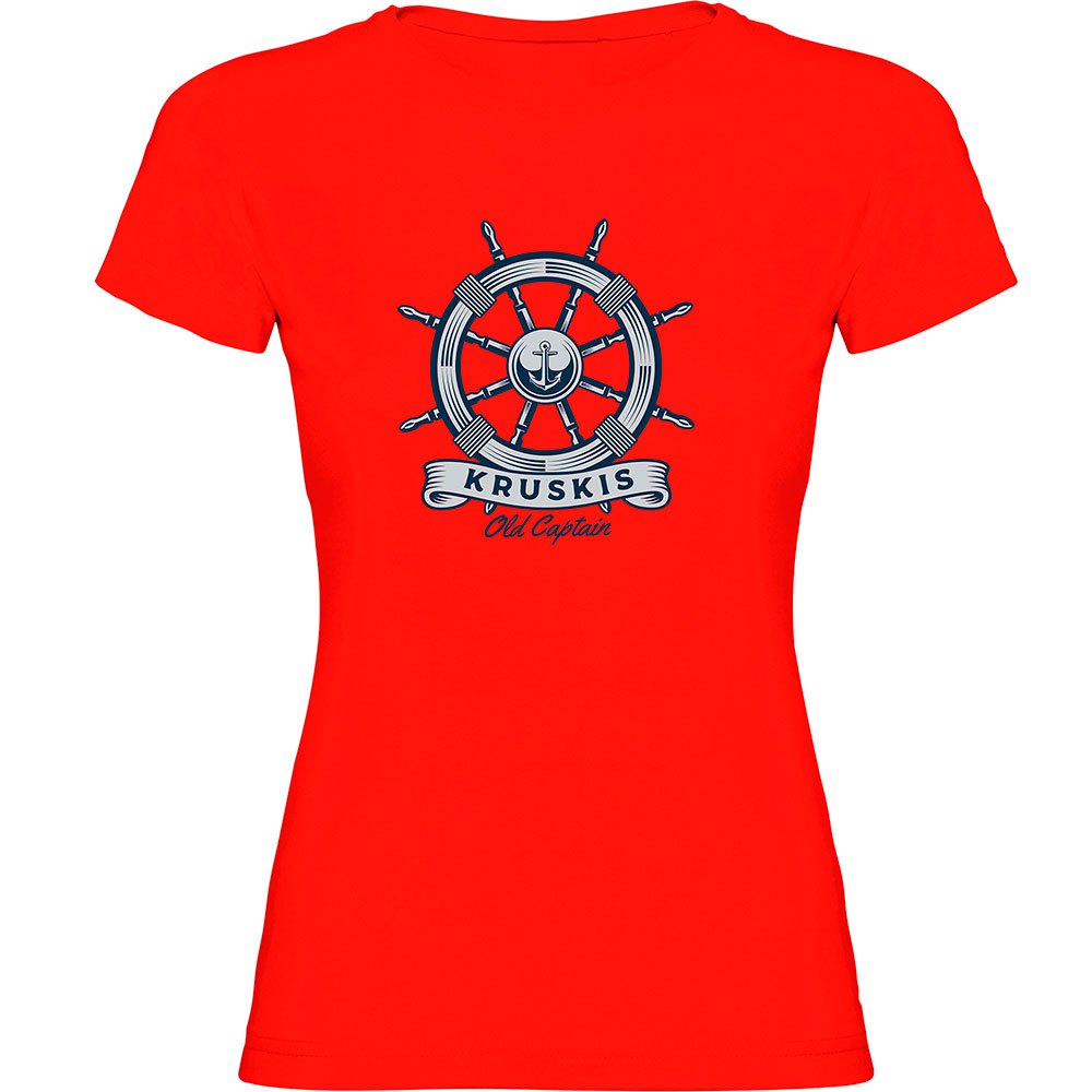 Kruskis Rudder Short Sleeve T-shirt Rot S Frau Kruskis Rudder Short Sleeve T-shirt Rot S Frau von Kruskis