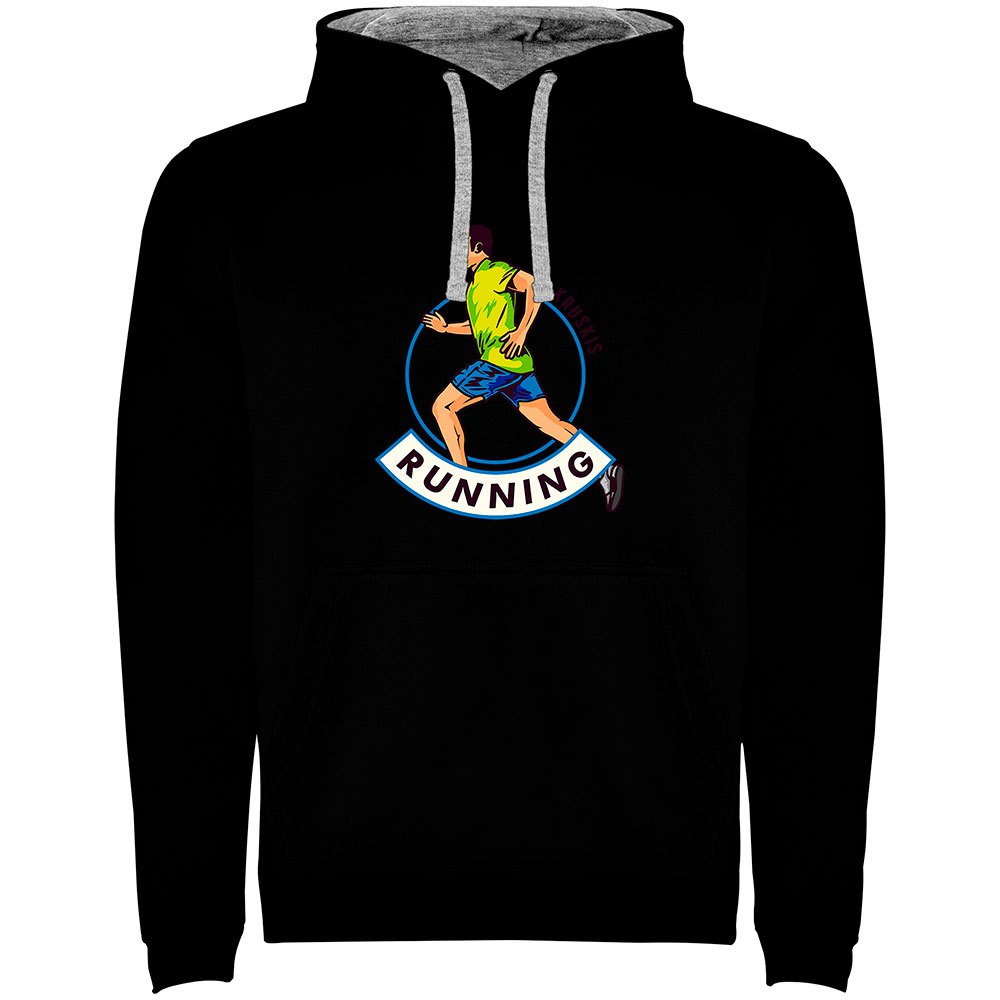 Kruskis Runner Bicolor Hoodie Schwarz L Mann Kruskis Runner Bicolor Hoodie Schwarz L Mann von Kruskis