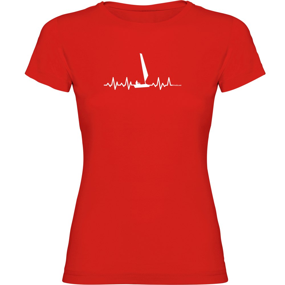 Kruskis Sailing Heartbeat Short Sleeve T-shirt Rot S Frau Kruskis Sailing Heartbeat Short Sleeve T-shirt Rot S Frau von Kruskis