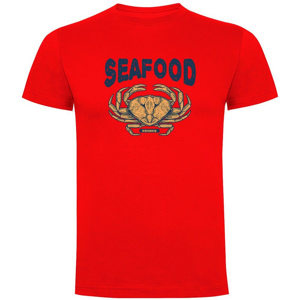 Kruskis Seafood Crab Short Sleeve T-shirt Rot 2XL Mann Kruskis Seafood Crab Short Sleeve T-shirt Rot 2XL Mann von Kruskis
