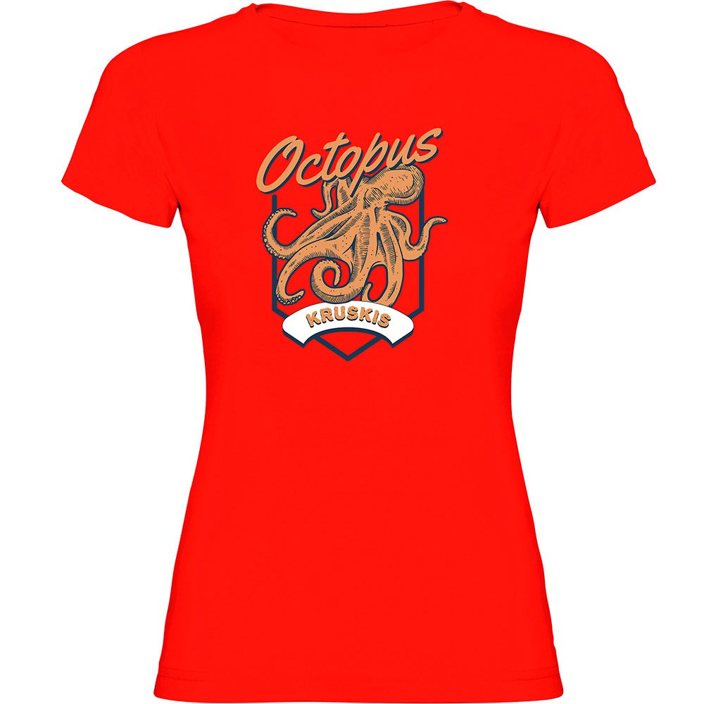 Kruskis Seafood Octopus Short Sleeve T-shirt Rot XL Frau Kruskis Seafood Octopus Short Sleeve T-shirt Rot XL Frau von Kruskis