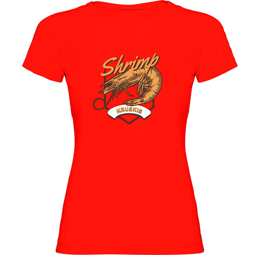 Kruskis Seafood Shrimp Short Sleeve T-shirt Rot M Frau Kruskis Seafood Shrimp Short Sleeve T-shirt Rot M Frau von Kruskis