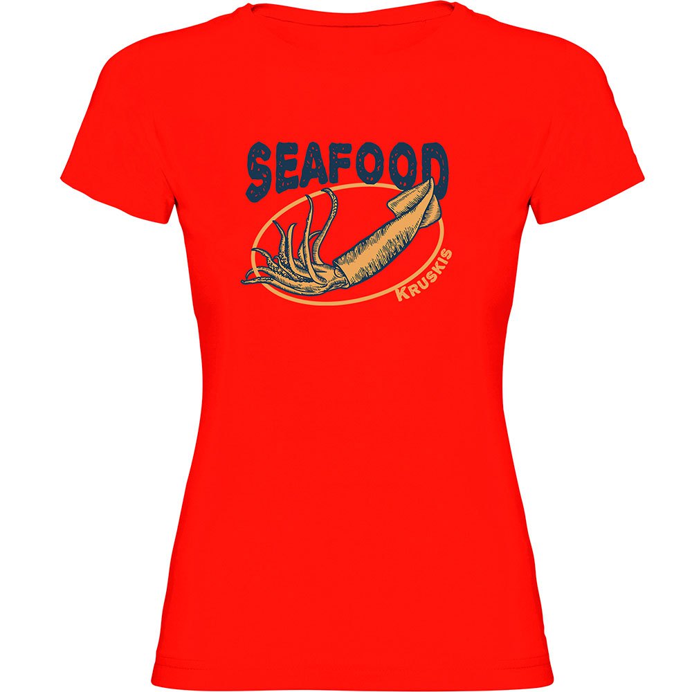 Kruskis Seafood Squid Short Sleeve T-shirt Rot XL Frau Kruskis Seafood Squid Short Sleeve T-shirt Rot XL Frau von Kruskis
