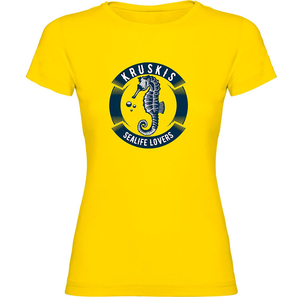 Kruskis Seahorse Short Sleeve T-shirt Gelb M Frau Kruskis Seahorse Short Sleeve T-shirt Gelb M Frau von Kruskis