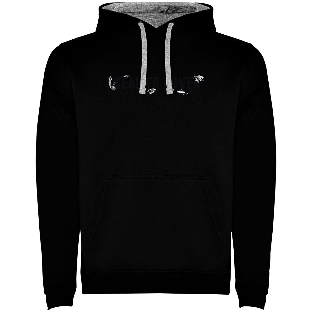 Kruskis Sealife Lover Two-colour Hoodie Schwarz 2XL Mann Kruskis Sealife Lover Two-colour Hoodie Schwarz 2XL Mann von Kruskis