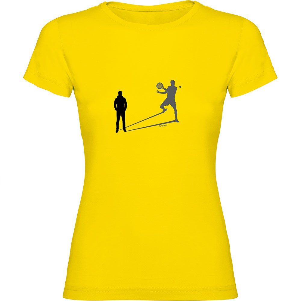Kruskis Shadow Padel Short Sleeve T-shirt Gelb M Frau Kruskis Shadow Padel Short Sleeve T-shirt Gelb M Frau von Kruskis