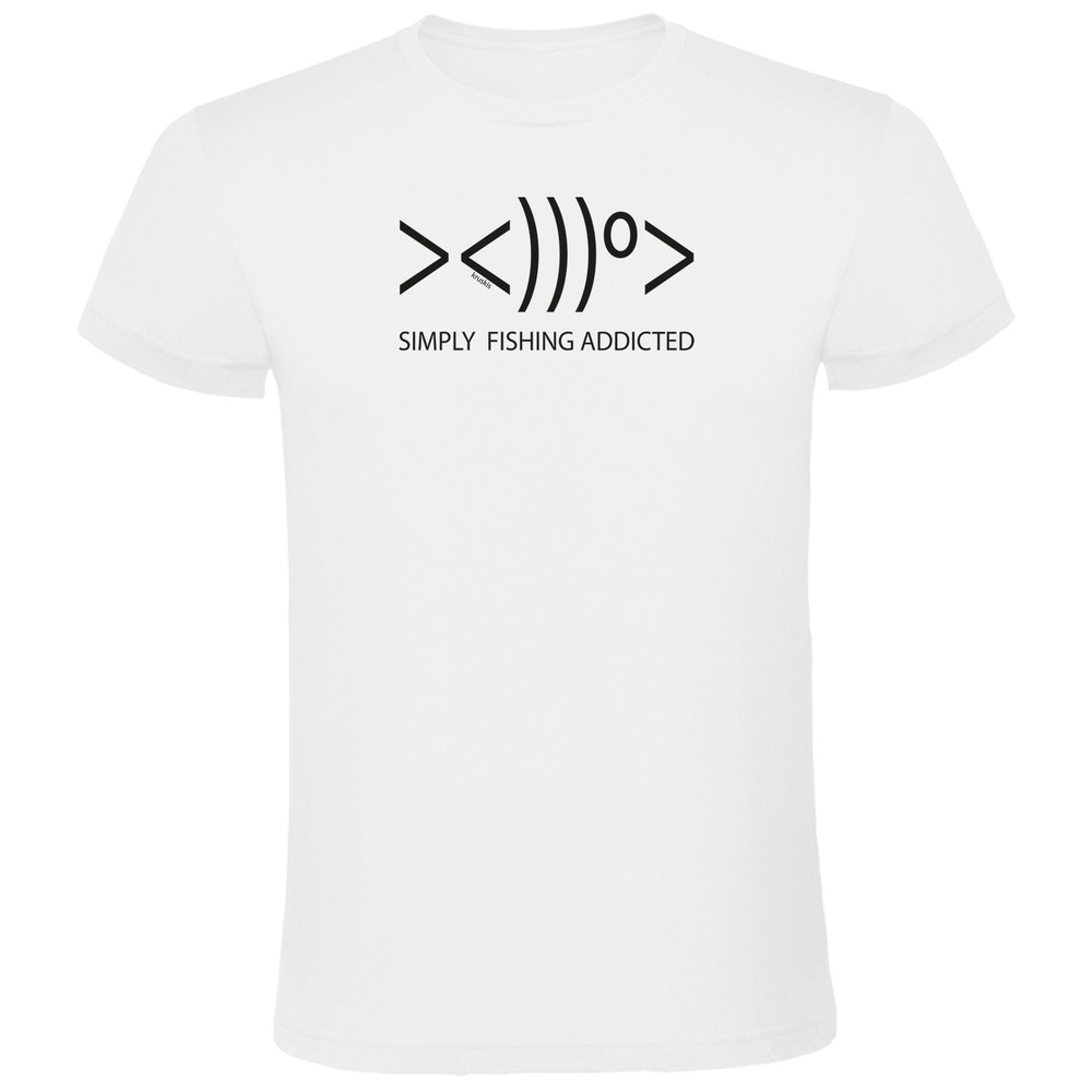 Kruskis Simply Fishing Addicted Short Sleeve T-shirt Weiß XL Mann Kruskis Simply Fishing Addicted Short Sleeve T-shirt Weiß XL Mann von Kruskis
