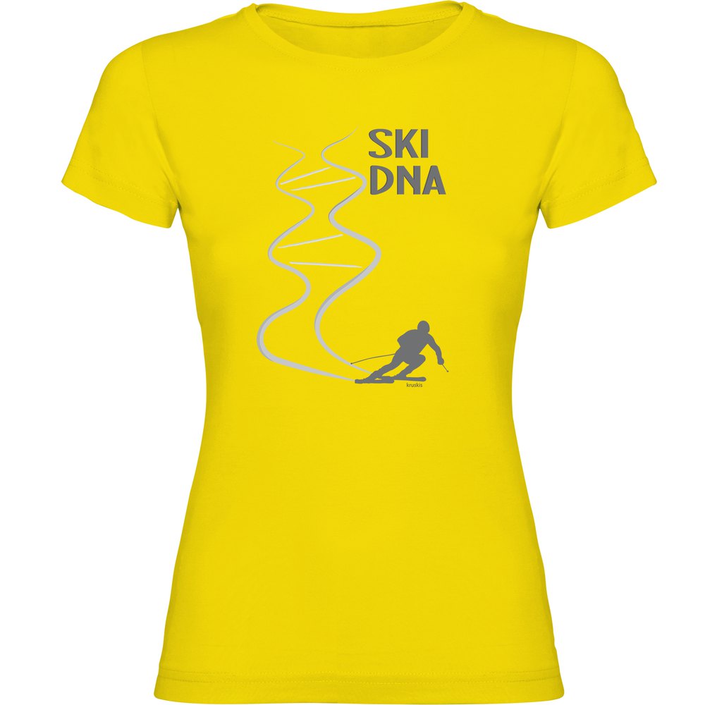 Kruskis Ski Dna Short Sleeve T-shirt Gelb L Frau Kruskis Ski Dna Short Sleeve T-shirt Gelb L Frau von Kruskis