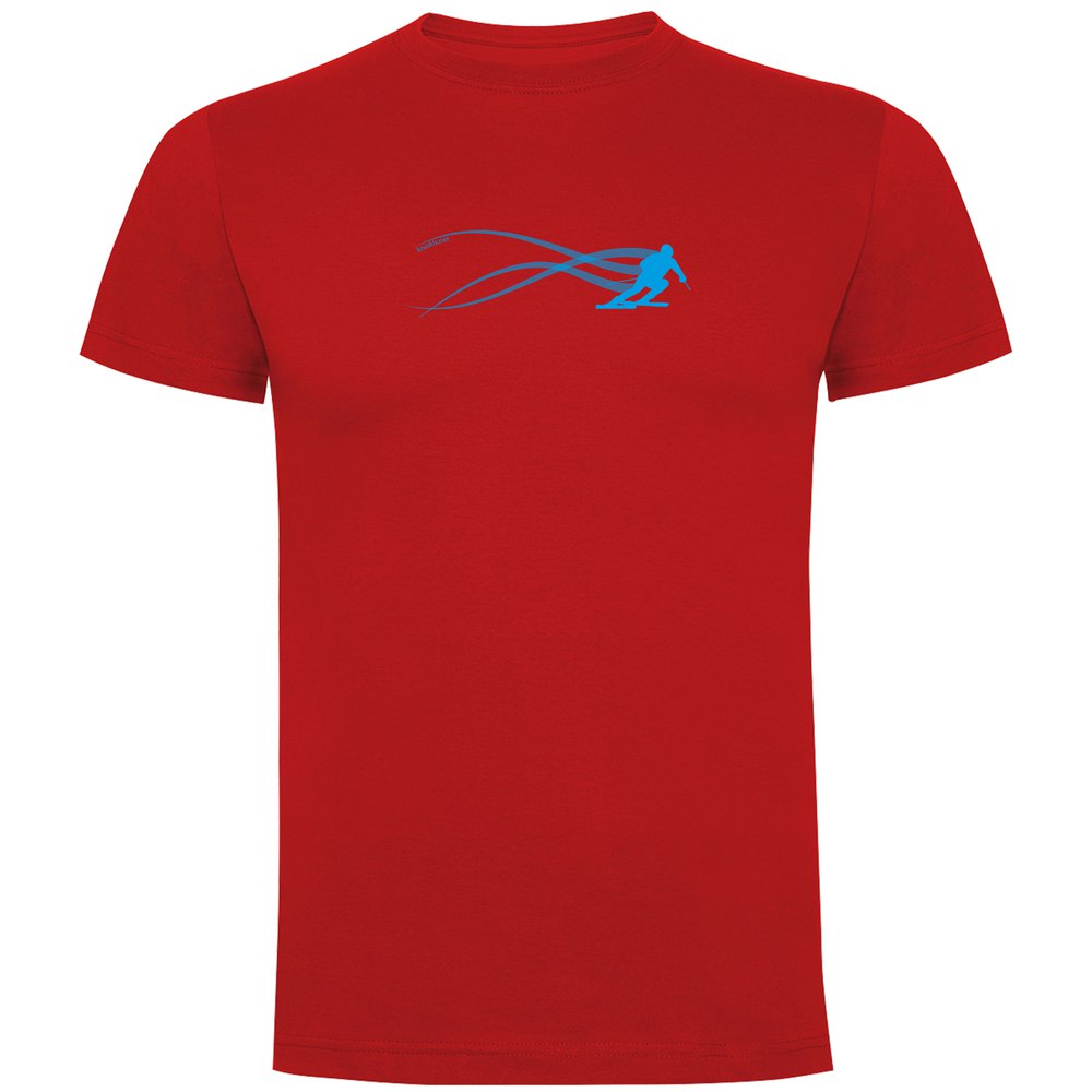 Kruskis Ski Estella Short Sleeve T-shirt Rot M Mann von Kruskis