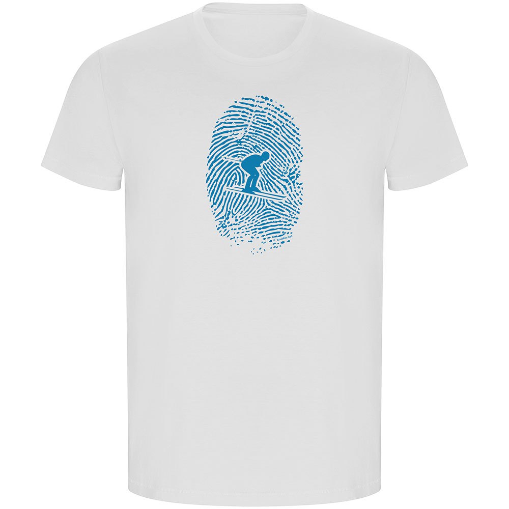 Kruskis Skier Fingerprint Eco Short Sleeve T-shirt Weiß M Mann Kruskis Skier Fingerprint Eco Short Sleeve T-shirt Weiß M Mann von Kruskis