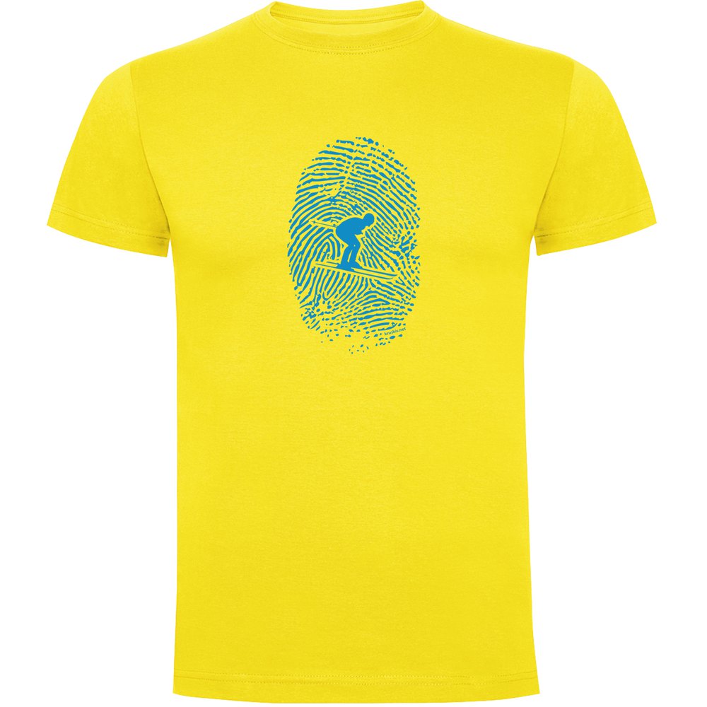 Kruskis Skier Fingerprint Short Sleeve T-shirt Gelb 2XL Mann Kruskis Skier Fingerprint Short Sleeve T-shirt Gelb 2XL Mann von Kruskis