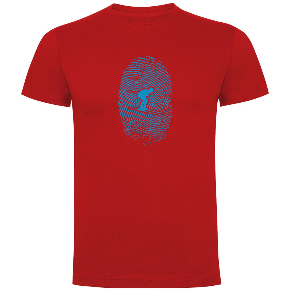Kruskis Skier Fingerprint Short Sleeve T-shirt Rot S Mann Kruskis Skier Fingerprint Short Sleeve T-shirt Rot S Mann von Kruskis