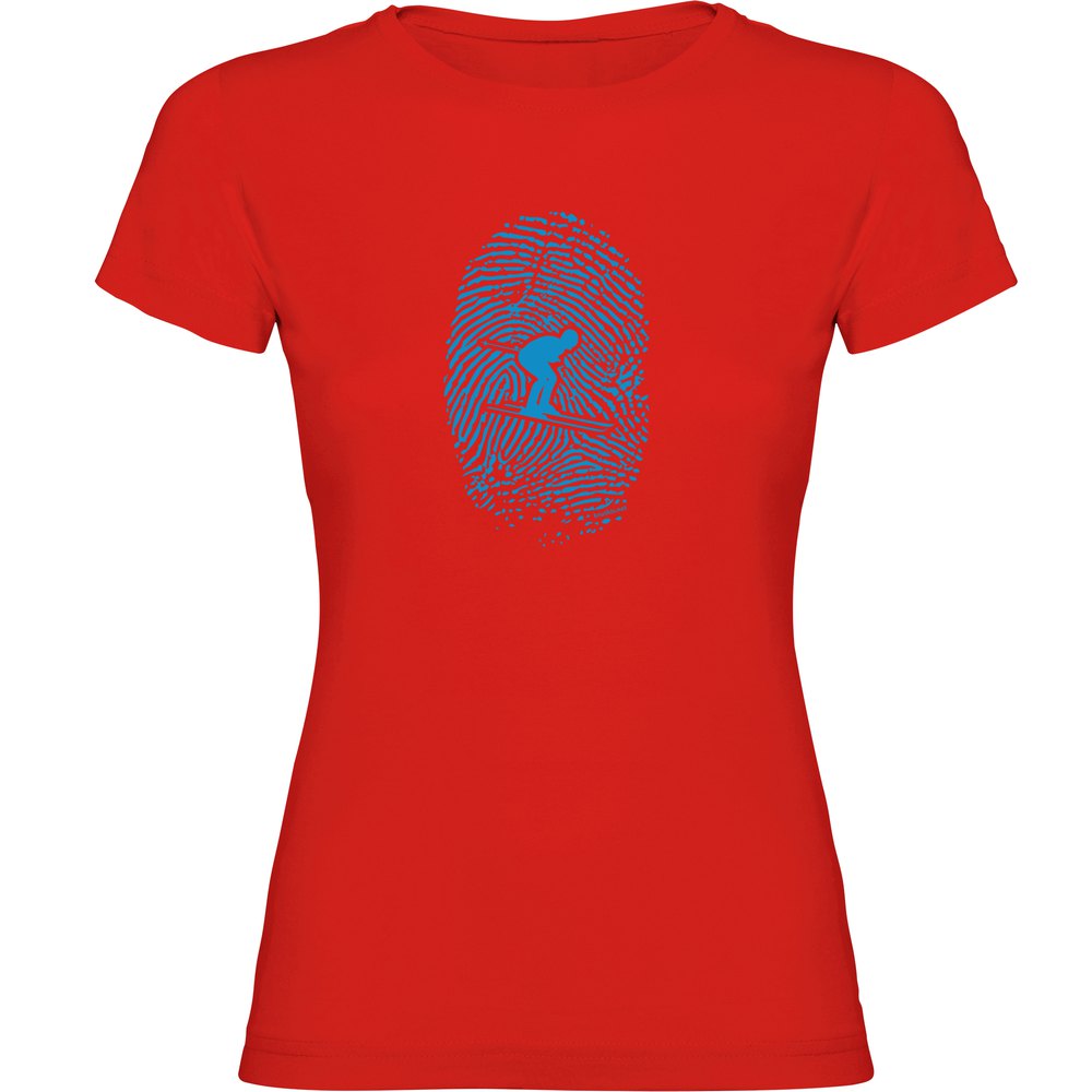Kruskis Skier Fingerprint Short Sleeve T-shirt Rot XL Frau Kruskis Skier Fingerprint Short Sleeve T-shirt Rot XL Frau von Kruskis
