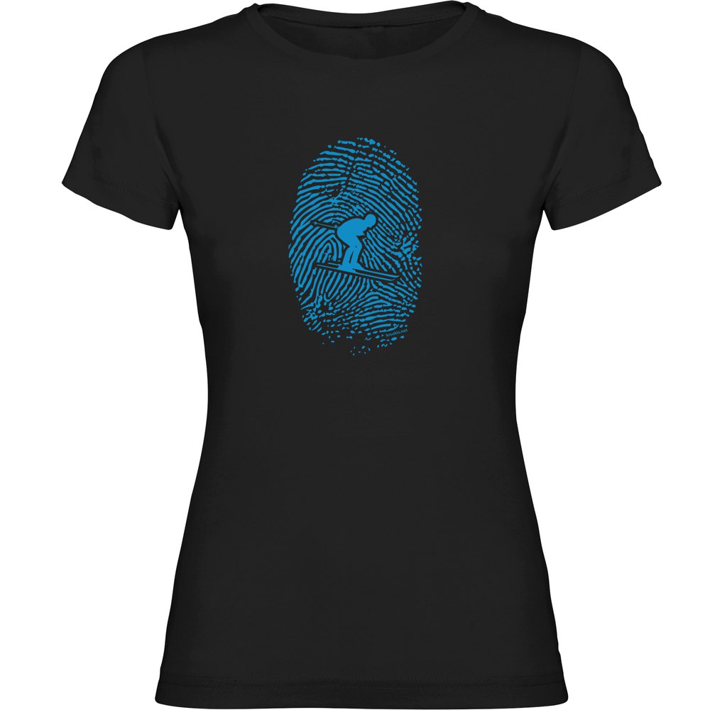 Kruskis Skier Fingerprint Short Sleeve T-shirt Schwarz L Frau Kruskis Skier Fingerprint Short Sleeve T-shirt Schwarz L Frau von Kruskis