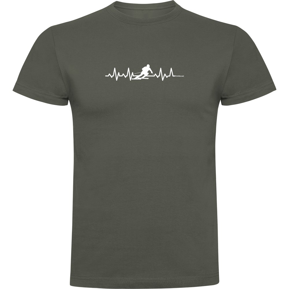 Kruskis Skiing Heartbeat Short Sleeve T-shirt Grün XL Mann Kruskis Skiing Heartbeat Short Sleeve T-shirt Grün XL Mann von Kruskis