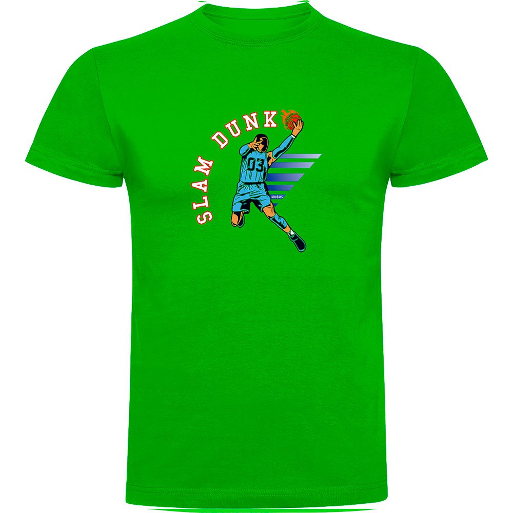 Kruskis Slam Dunk Short Sleeve T-shirt Grün S Mann Kruskis Slam Dunk Short Sleeve T-shirt Grün S Mann von Kruskis