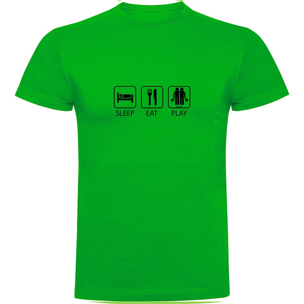 Kruskis Sleep Eat And Play Padel Short Sleeve T-shirt Grün M Mann Kruskis Sleep Eat And Play Padel Short Sleeve T-shirt Grün M Mann von Kruskis