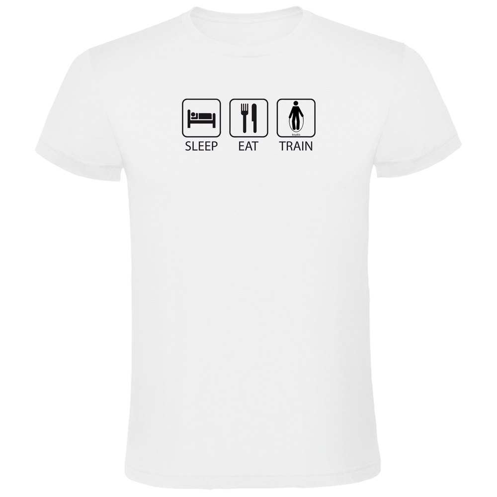 Kruskis Sleep Eat And Train Short Sleeve T-shirt Weiß 3XL Mann Kruskis Sleep Eat And Train Short Sleeve T-shirt Weiß 3XL Mann von Kruskis
