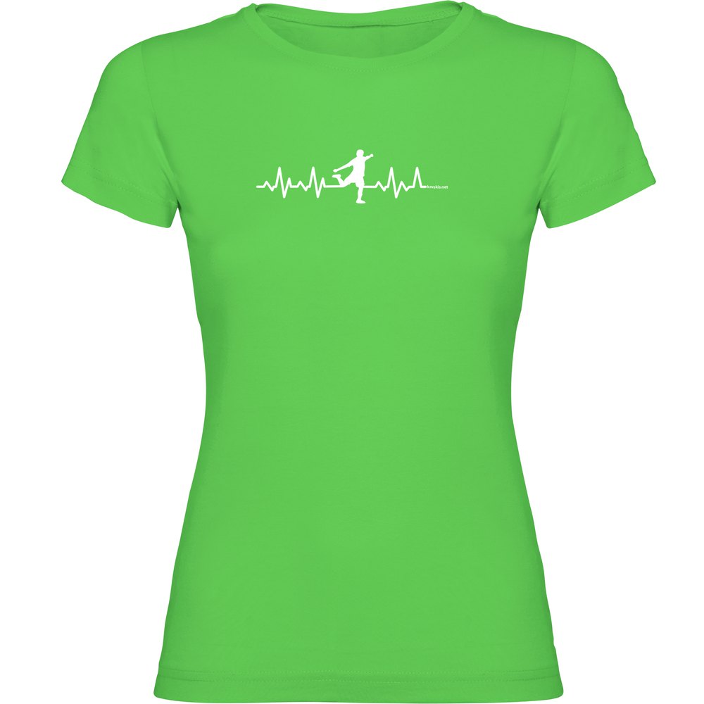Kruskis Soccer Heartbeat Short Sleeve T-shirt Grün S Frau Kruskis Soccer Heartbeat Short Sleeve T-shirt Grün S Frau von Kruskis