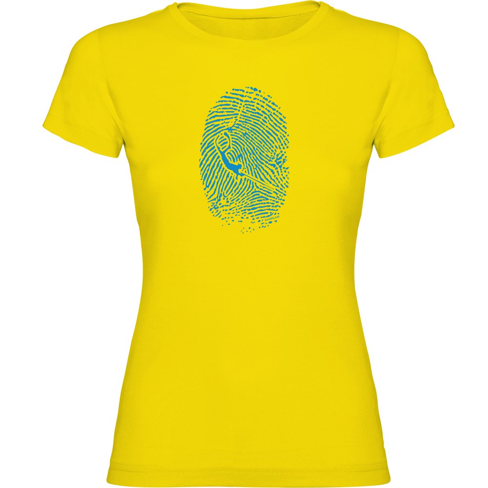 Kruskis Spearfisher Fingerprint Damen T-shirt Mit Kurzen Ärmeln Kruskis Spearfisher Fingerprint Damen T-shirt Mit Kurzen Ärmeln von Kruskis