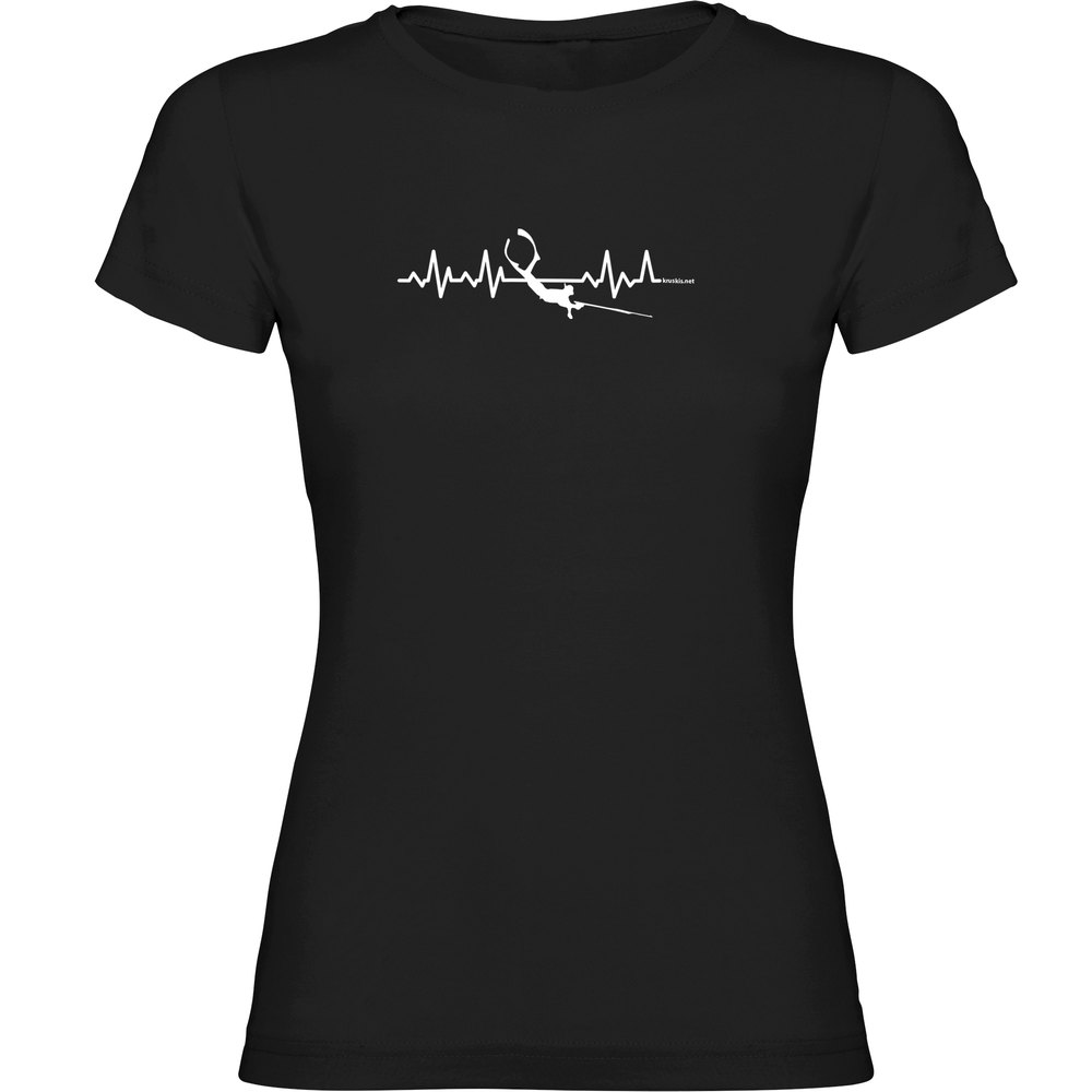 Kruskis Spearfishing Heartbeat Damen T-shirt Mit Kurzen Ärmeln Kruskis Spearfishing Heartbeat Damen T-shirt Mit Kurzen Ärmeln von Kruskis