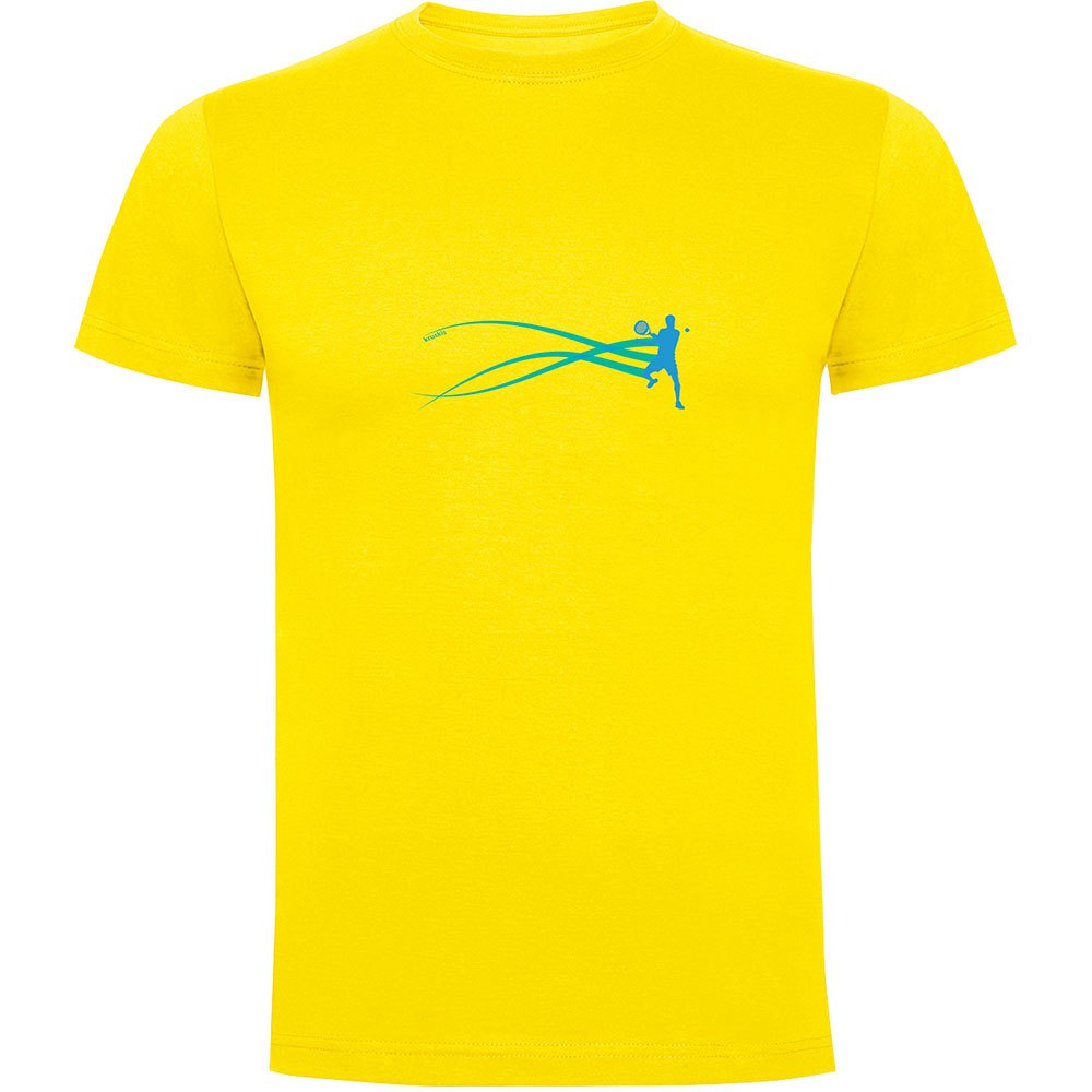 Kruskis Stella Padel Short Sleeve T-shirt Gelb 2XL Mann von Kruskis