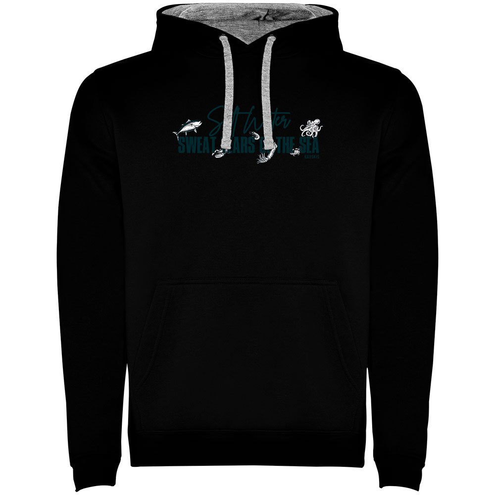 Kruskis Sweat Tears Two-colour Hoodie Schwarz S Mann Kruskis Sweat Tears Two-colour Hoodie Schwarz S Mann von Kruskis