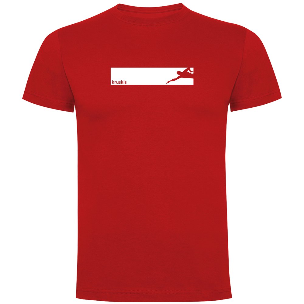 Kruskis Swim Frame Short Sleeve T-shirt Rot 2XL Mann von Kruskis