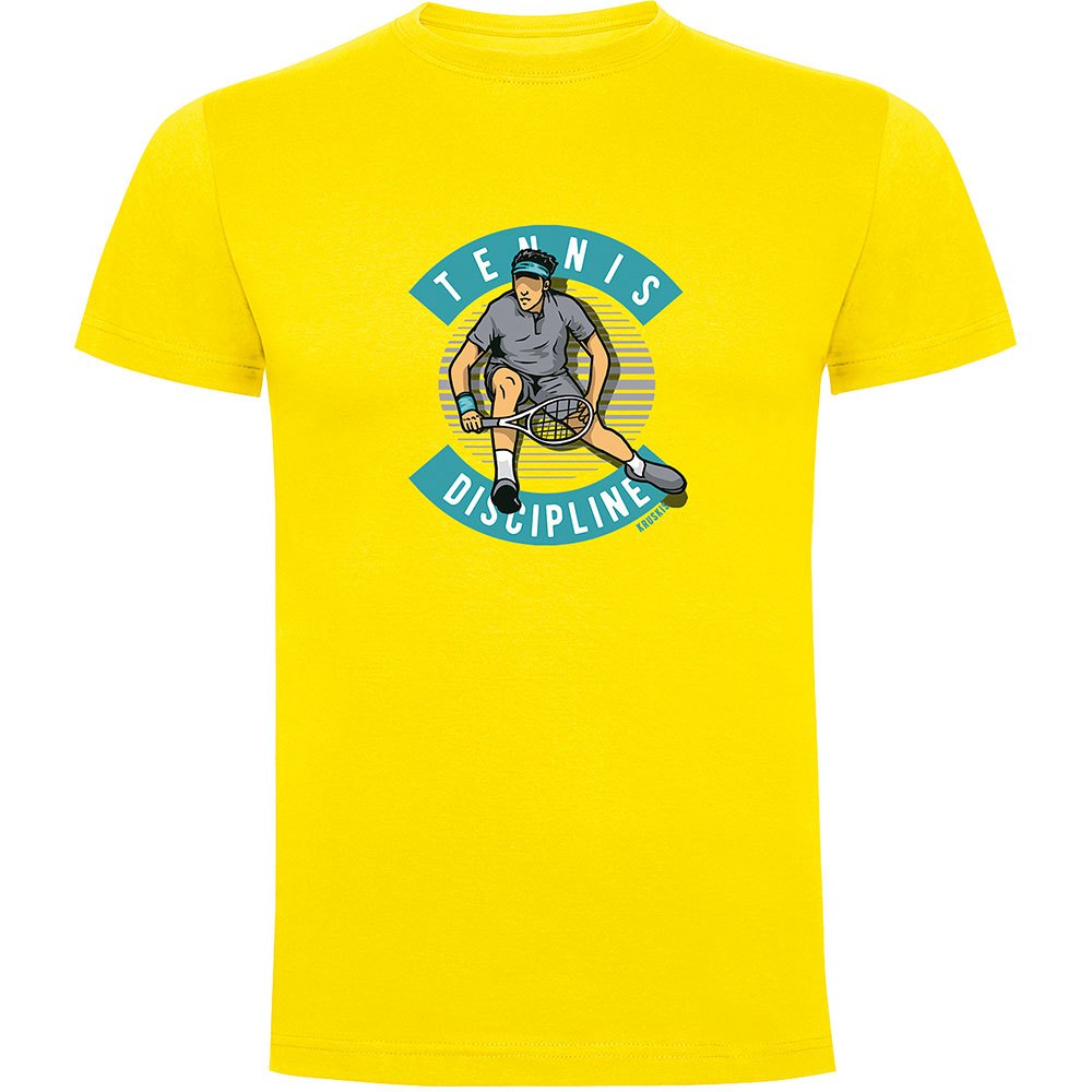 Kruskis Tennis Discipline Short Sleeve T-shirt Gelb 2XL Mann Kruskis Tennis Discipline Short Sleeve T-shirt Gelb 2XL Mann von Kruskis