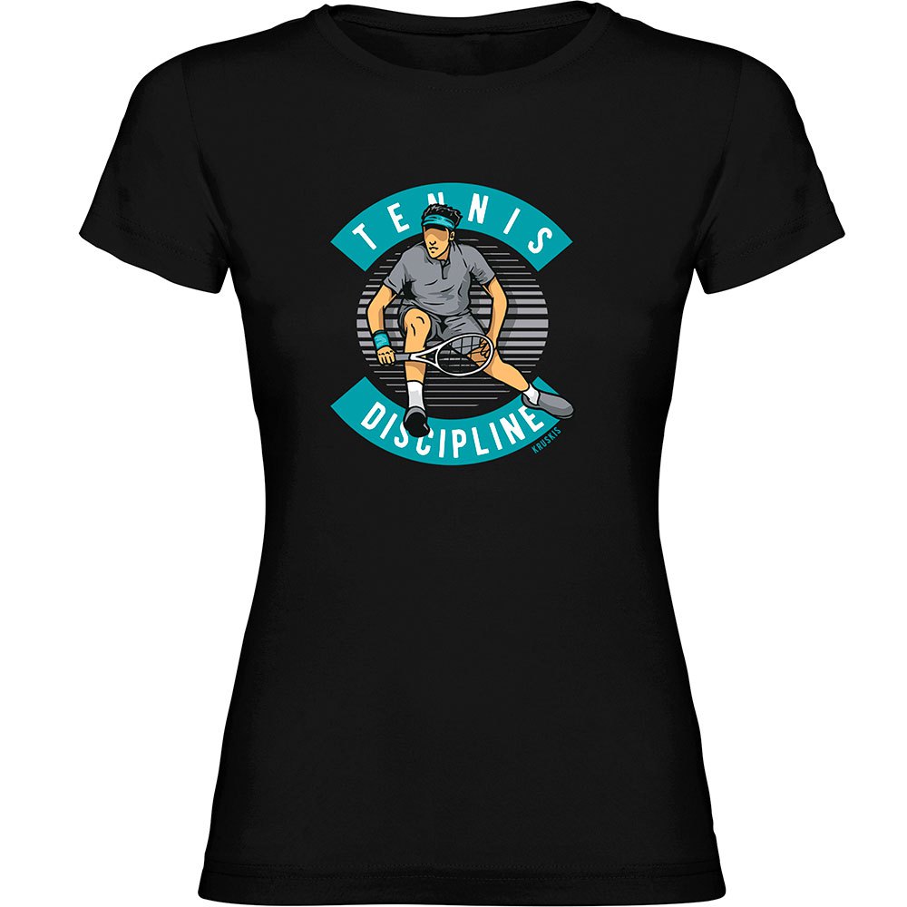 Kruskis Tennis Discipline Short Sleeve T-shirt Schwarz L Frau Kruskis Tennis Discipline Short Sleeve T-shirt Schwarz L Frau von Kruskis
