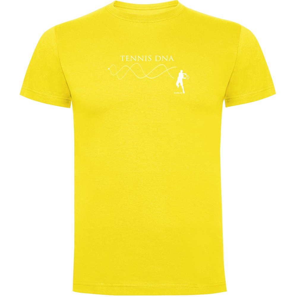 Kruskis Tennis Dna Short Sleeve T-shirt Gelb M Mann Kruskis Tennis Dna Short Sleeve T-shirt Gelb M Mann von Kruskis