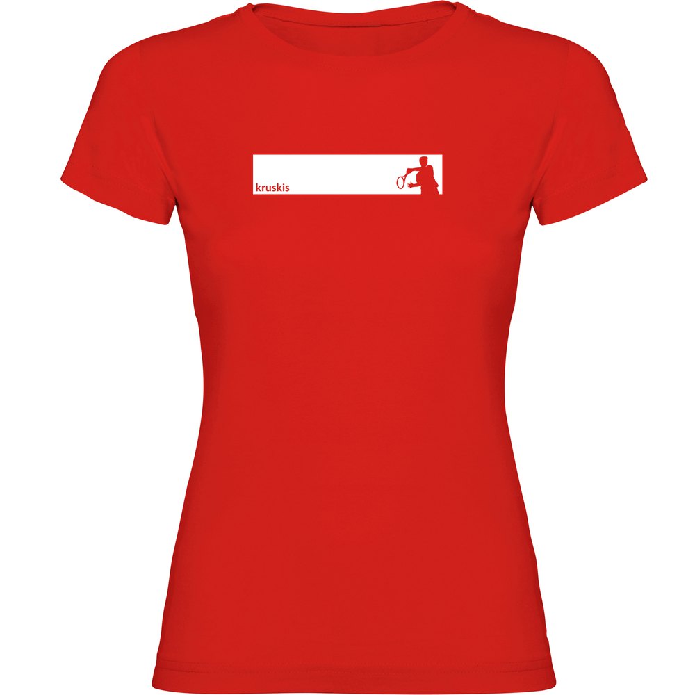 Kruskis Tennis Frame Short Sleeve T-shirt Rot 2XL Frau Kruskis Tennis Frame Short Sleeve T-shirt Rot 2XL Frau von Kruskis
